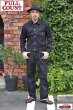 画像13: 「FULLCOUNT」Type 1 BLACK DENIM JACKET Lot ＃2107BK 13.7oz フルカウント タイプ ファースト デニムジャケット ブラックデニム [ブラック] (13)