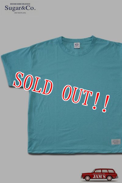 画像1: 「Sugar & Co.」Heather Surf Tee Primeflex シュガーアンドカンパニー ヘザーサーフ Tシャツ 高機能素材 プライムフレックス [ヘザーグリーン] (1)