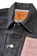 画像2: 「FULLCOUNT」Type 1 BLACK DENIM JACKET Lot ＃2107BK 13.7oz フルカウント タイプ ファースト デニムジャケット ブラックデニム [ブラック] (2)