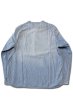 画像6: [2024年限定アイテム]「FULLCOUNT」Stand Collar Chambray Shirt Vintage Wash フルカウント スタンドカラー シャンブレーシャツ ヴィンテージ加工 [フェードインディゴ] (6)