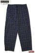 画像1: 「ILL180°」LINEN PLAID 2-TUCK PANTS イルワンエイティ リネン 2タック チェックパンツ ILL242-46 [ブラックウォッチ] (1)