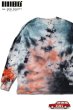 画像1: 「ILL180°」×「D.Y.E.」TIE DYE LONG SLEEVE Tee イルワンエイティ コラボ タイダイ ロンTee ILL242-04D [タイプ A] (1)