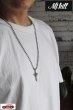 画像7: 「Mt.hill」Cross Bottony Necklace TQ & Silver Ball Long Chain 70cm マウントヒル クロスボトニーネックレス シルバーチェーン ローンマウンテンターコイズ [240823] (7)