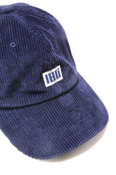 画像1: 「ILL180°」LOGO CAP CORDUROY イルワンエイティ ロゴキャップ コーデュロイ ILL242-56P [ネイビー]