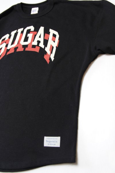 画像1: 「Sugar & Co.」Drop Sweat "SUGAR & SALT" シュガーアンドカンパニー ドロップ スウェット シュガー＆ソルト [ブラック]