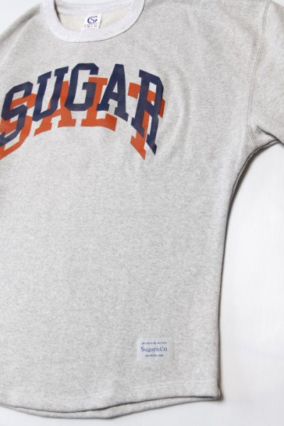 画像1: 「Sugar & Co.」Drop Sweat "SUGAR & SALT" シュガーアンドカンパニー ドロップ スウェット シュガー＆ソルト [ヘザーホワイト]