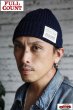 画像6: 「FULLCOUNT」Indigo Ribbed Watch Cap フルカウント インディゴ リブ ワッチキャップ [インディゴ・フェードブルー] (6)