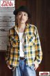 画像11: 「FULLCOUNT」Original Cotton Check Flannel Open Collar Shirt フルカウント コットンチェック フランネル オープンカラーシャツ [イエロー×グリーン] (11)