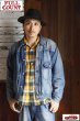 画像13: 「FULLCOUNT」Original Cotton Check Flannel Open Collar Shirt フルカウント コットンチェック フランネル オープンカラーシャツ [イエロー×グリーン] (13)