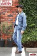 画像11: 「FULLCOUNT」Lot #1101 Dartford Straight Denim 11.5oz  "Super Smooth" フルカウント ストレート デニム スーパースムース ヴィンテージ加工 [フェードインディゴ] (11)