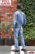 画像12: 「FULLCOUNT」Lot #1101 Dartford Straight Denim 11.5oz  "Super Smooth" フルカウント ストレート デニム スーパースムース ヴィンテージ加工 [フェードインディゴ] (12)