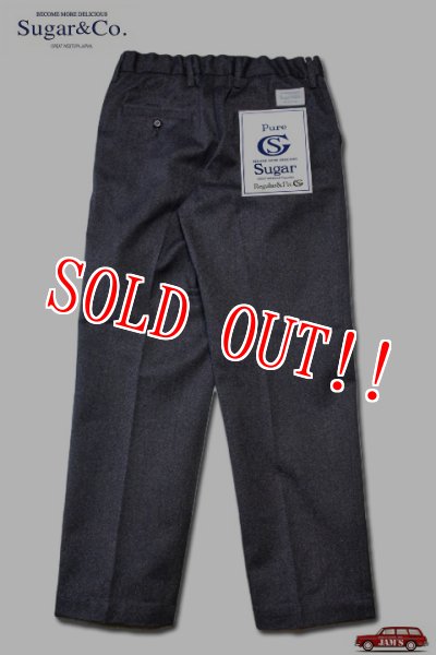 画像3: [100本限定]「Sugar&Co.」Melang Daddy's Pants シュガーアンドカンパニー メランジデニム ダディーズ パンツ  [ネイビー] (3)