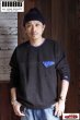 画像9: 「ILL180°」LW FLEECE CREW-NECK イルワンエイティ ライトウェイト フリース クルーネック ILL242-33 [ブラック] (9)