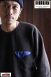 画像10: 「ILL180°」LW FLEECE CREW-NECK イルワンエイティ ライトウェイト フリース クルーネック ILL242-33 [ブラック] (10)