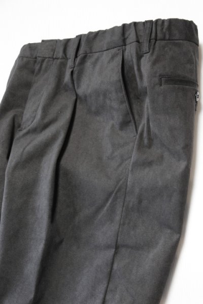 画像2: [限定生産]「Sugar&Co.」Alcantara Daddy's Pants シュガーアンドカンパニー アルカンターラ ダディーズ パンツ  [ダークブラウン]