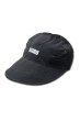 画像2: 「ILL180°」MID-BILL CAP イルワンエイティ ミッドビル キャップ サプレックスナイロン ILL251-51JE [ブラック] (2)