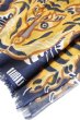 画像3: 「ILL180°」PRINT STOLE （TIGER） イルワンエイティ プリント タイガー ストール ILL251-54T [ブラック・イエロー] (3)