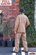 画像14: [2025年限定]「FULLCOUNT」Early 1900s Persimmon Tannin Dye Heavy Duck Chore Jacket フルカウント 柿渋染め ヘヴィーダック チョアジャケット カバーオール [パーシモン / ブラウン] (14)