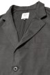 画像2: [再入荷]「Jackman」Grace Jacket ジャックマン グレースコットン ジャケット JM8522 [スモーキーブラック] (2)