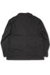 画像6: [再入荷]「Jackman」Grace Jacket ジャックマン グレースコットン ジャケット JM8522 [スモーキーブラック] (6)