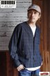 画像10: 「ILL180°」PLAID SHIRT JACKET イルワンエイティ プレイド シャツジャケット ILL251-08B [ブラックウォッチ] (10)