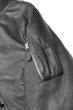 画像5: 「FINE CREEK ＆Co.」 Deer Skin MA-1 "LEA" ファインクリーク・アンド・コー ディアスキン エムエーワン レア CWJK028 [ブラック] (5)