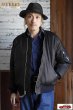 画像11: 「FINE CREEK ＆Co.」 Deer Skin MA-1 "LEA" ファインクリーク・アンド・コー ディアスキン エムエーワン レア CWJK028 [ブラック] (11)