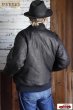 画像13: 「FINE CREEK ＆Co.」 Deer Skin MA-1 "LEA" ファインクリーク・アンド・コー ディアスキン エムエーワン レア CWJK028 [ブラック] (13)