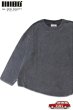 画像1: 「ILL180°」HIPPIE PULLOVER イルワンエイティ ヒッピープルオーバー ILL251-17 [ブラック] (1)