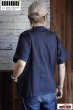 画像8: 「ILL180°」CABLE CREW-NECK Tee イルワンエイティ ケーブルクルーネック Tシャツ ILL251-16 [ネイビー] (8)