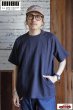 画像6: 「ILL180°」CABLE CREW-NECK Tee イルワンエイティ ケーブルクルーネック Tシャツ ILL251-16 [ネイビー] (6)