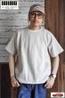 画像6: 「ILL180°」CABLE CREW-NECK Tee イルワンエイティ ケーブルクルーネック Tシャツ ILL251-16 [アイボリー] (6)