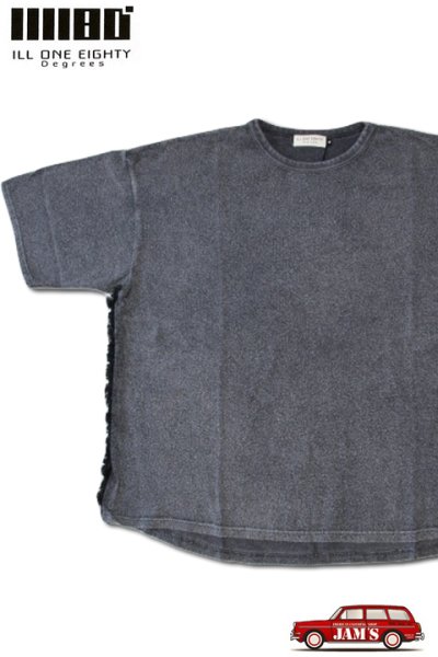画像1: 「ILL180°」HIPPIE FRINGE Tee イルワンエイティ ヒッピーフリンジ Tシャツ ILL251-18 [ブラック] (1)