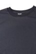 画像2: 「Jackman」FD Big Himo T-Shirt ジャックマン フルダル ビッグ ヒモ Tシャツ JM5549 [ダークネイビー] (2)