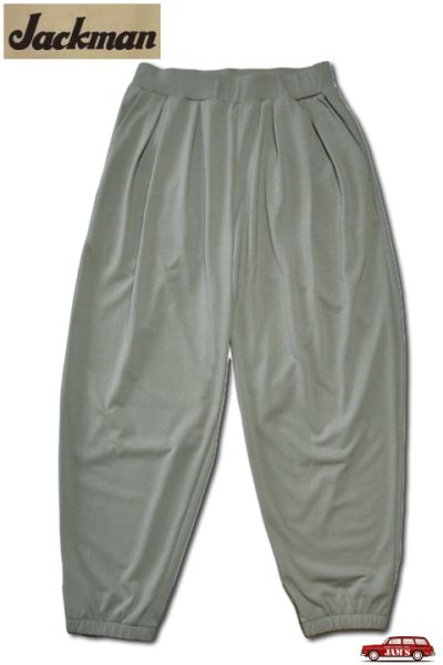 画像1: 「Jackman」FD Gather Pants ジャックマン フルダル ギャザー パンツ JM4549 [シャドウオリーブ] (1)