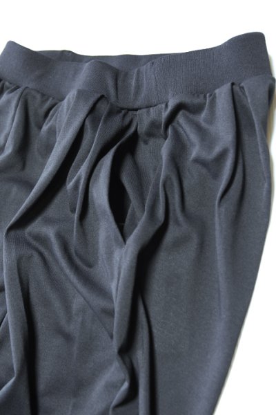 画像2: 「Jackman」FD Gather Pants ジャックマン フルダル ギャザー パンツ JM4549 [ダークネイビー]