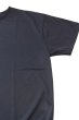 画像3: 「Jackman」FD Big Himo T-Shirt ジャックマン フルダル ビッグ ヒモ Tシャツ JM5549 [ダークネイビー] (3)