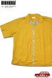 画像1: 「ILL180°」LIBERTY OPEN SHIRT イルワンエイティ リバティー オープンカラー 半袖シャツ ILL251-11 [マスタード] (1)