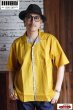 画像9: 「ILL180°」LIBERTY OPEN SHIRT イルワンエイティ リバティー オープンカラー 半袖シャツ ILL251-11 [マスタード] (9)
