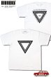 画像1: 「ILL180°」"TRIANGLE" Tee イルワンエイティ トライアングル プリント 半袖 Tシャツ ILL251-36 [ホワイト] (1)