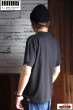 画像8: 「ILL180°」"BEAT" Tee イルワンエイティ ビート 心電図 プリント 半袖 Tシャツ ILL251-37 [ブラック] (8)