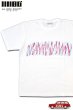 画像1: 「ILL180°」"BEAT" Tee イルワンエイティ ビート 心電図 プリント 半袖 Tシャツ ILL251-37 [ホワイト] (1)