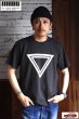 画像6: 「ILL180°」"TRIANGLE" Tee イルワンエイティ トライアングル プリント 半袖 Tシャツ ILL251-36 [ブラック] (6)