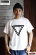 画像7: 「ILL180°」"TRIANGLE" Tee イルワンエイティ トライアングル プリント 半袖 Tシャツ ILL251-36 [ホワイト] (7)