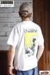 画像9: 「ILL180°」"AMERICAN WAVE" Tee イルワンエイティ アメリカンウェーブ プリント 半袖 Tシャツ ILL251-39 [ホワイト] (9)