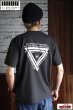 画像8: 「ILL180°」"TRIANGLE" Tee イルワンエイティ トライアングル プリント 半袖 Tシャツ ILL251-36 [ブラック] (8)