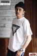 画像8: 「ILL180°」"TRIANGLE" Tee イルワンエイティ トライアングル プリント 半袖 Tシャツ ILL251-36 [ホワイト] (8)