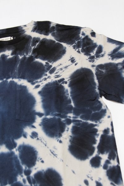 画像1: 「ILL180°」×「D.Y.E.」TIE DYE S/S Tee イルワンエイティ コラボ タイダイ 半袖Tシャツ ILL251-45D [Type B]