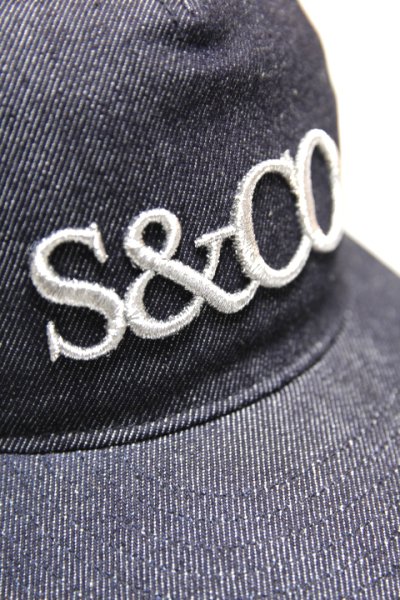 画像1: 「Sugar & Co.」Washable S&CO Mesh Cap シュガーアンドカンパニー ウォッシャブル キャップ 2025モデル [インディゴ]
