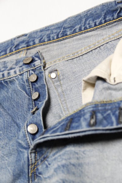 画像1: [2025年限定アイテム]「FULLCOUNT」Boot Cut Dartford 13.7oz フルカウント ブーツカット ダートフォード ヴィンテージ加工 1341-1120 [フェードインディゴ]